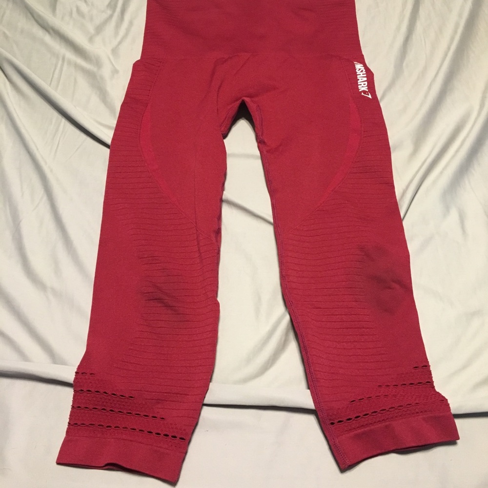 Gymshark Red Track Pants